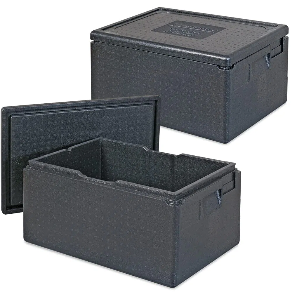 BRB 2x Thermobox GN1/1 m. Deckel, LxBxH 600x400x320 mm