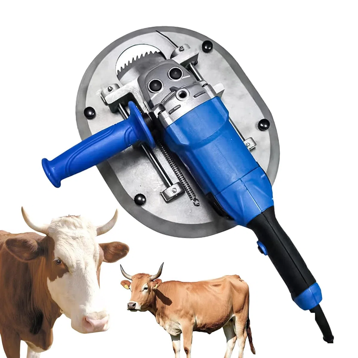 Elektrischer Dehorner für Rinder, Ziegen & Schafe, schnelles Aufheizen, hochtemperaturbeständig, tragbarer Viehhornschneider