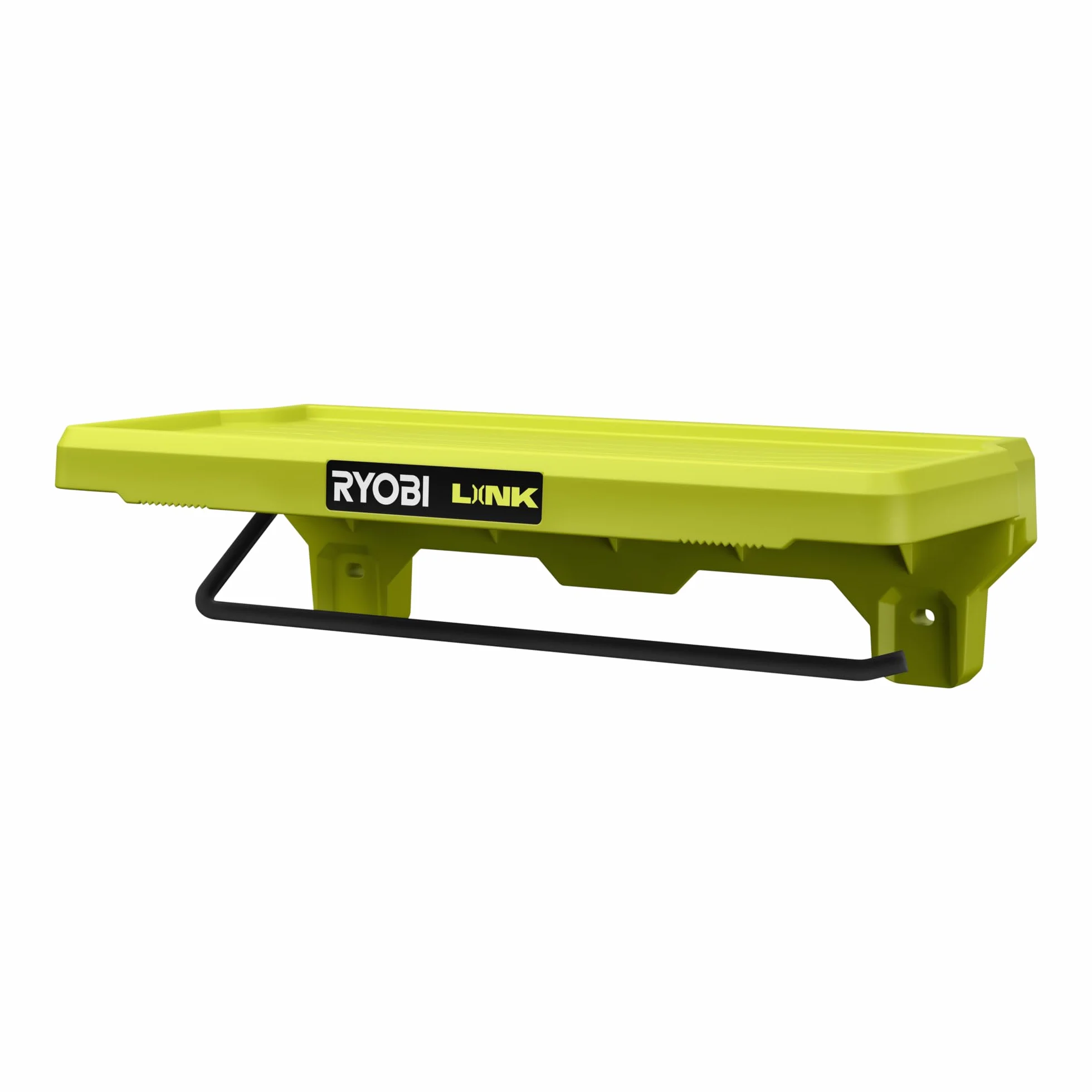 RYOBI LINK Regal für Reinigungshelfer RSLW403 | Integrierter Rollenhalter reversibel, Kapazität 9 kg, ideal für Reinigungsmittel und Reinigungszubehör